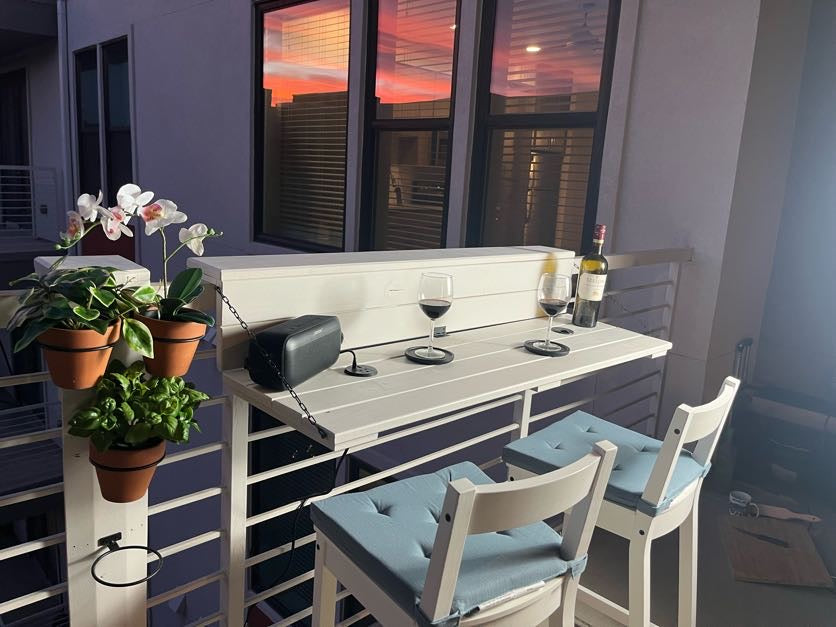 Hanging Balcony Set